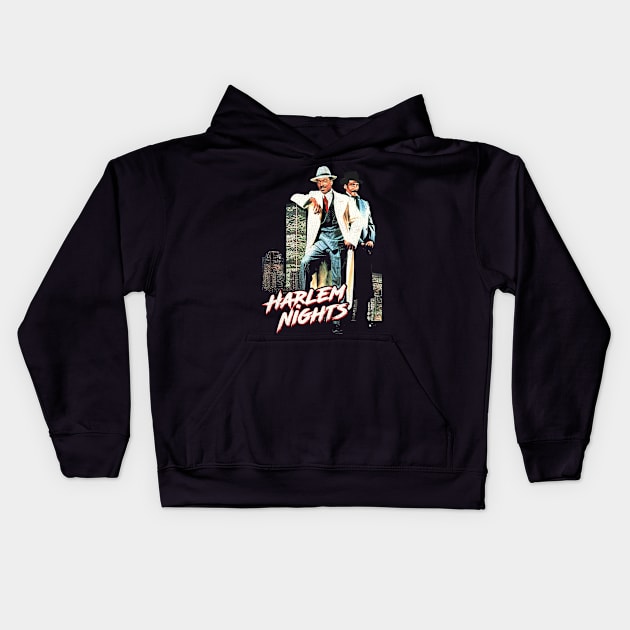 Harlem Nights Kids Hoodie by darklordpug